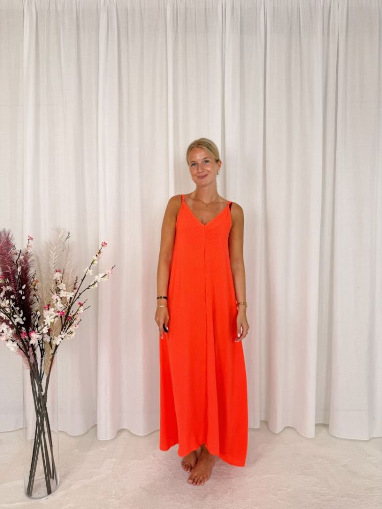 Caro Dress Coral