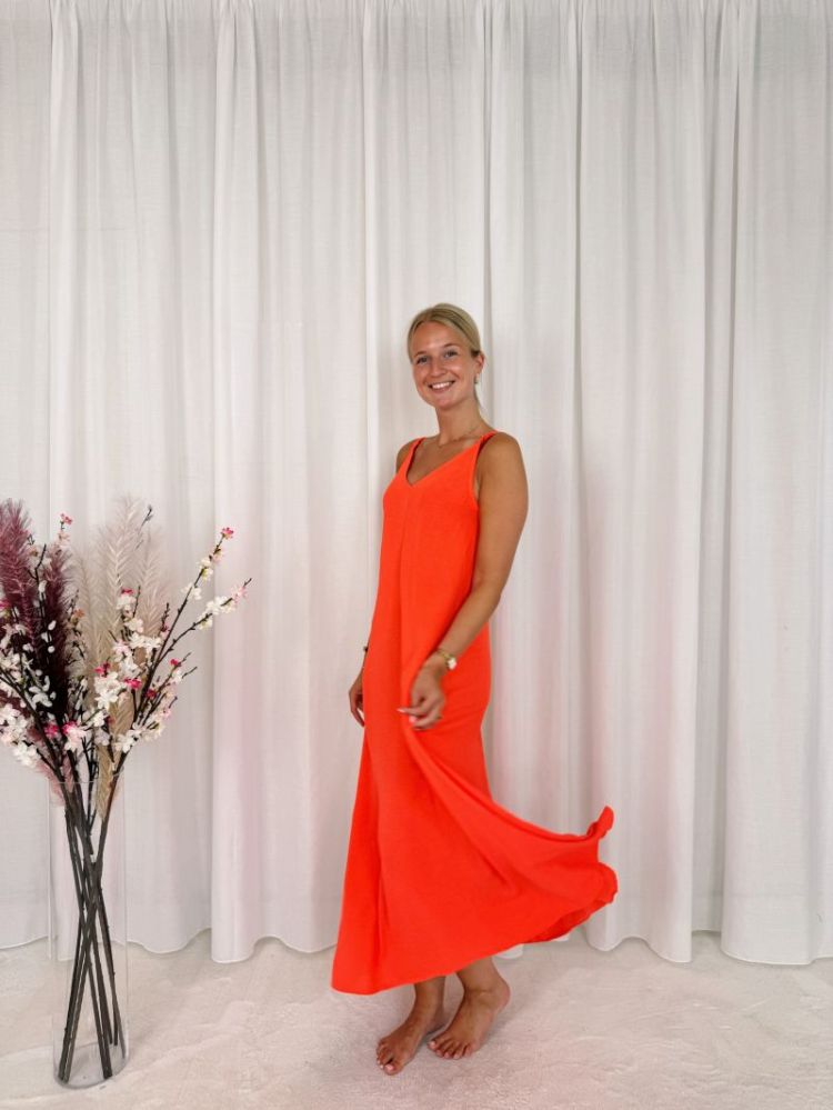 Caro Dress Coral