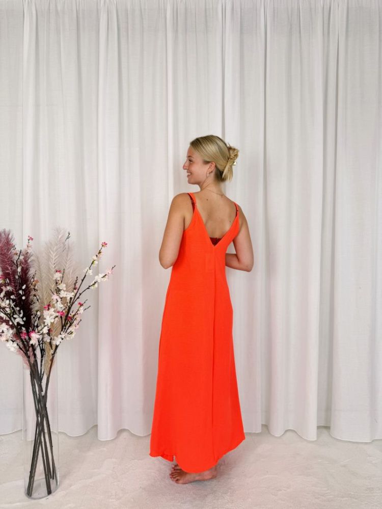 Caro Dress Coral