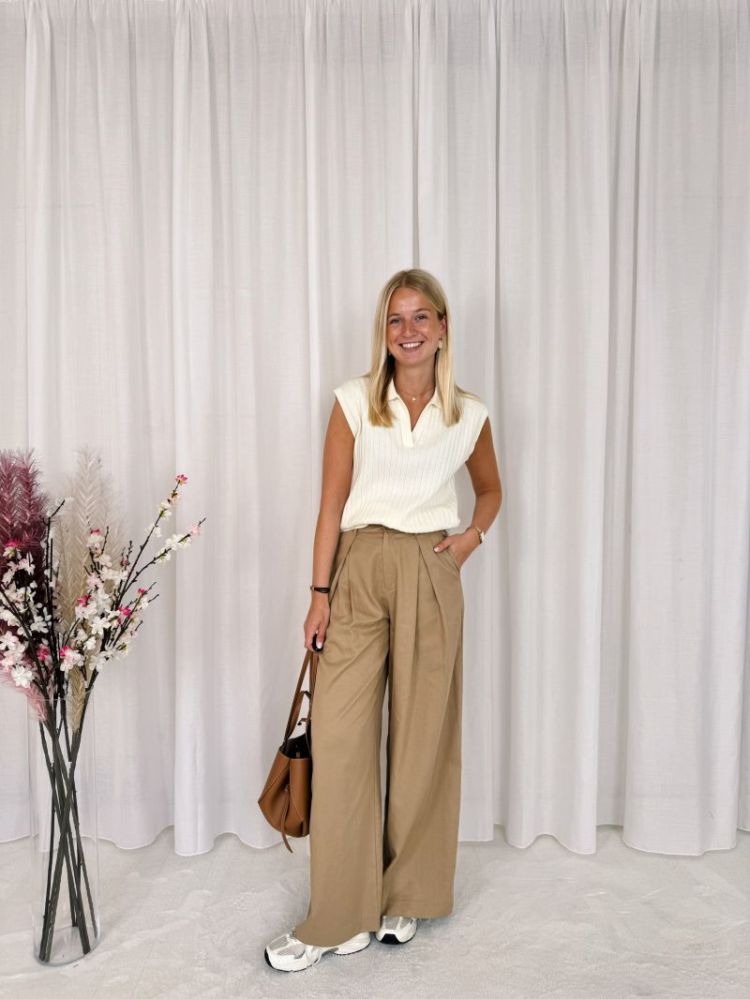 Celestine Pantalon Camel