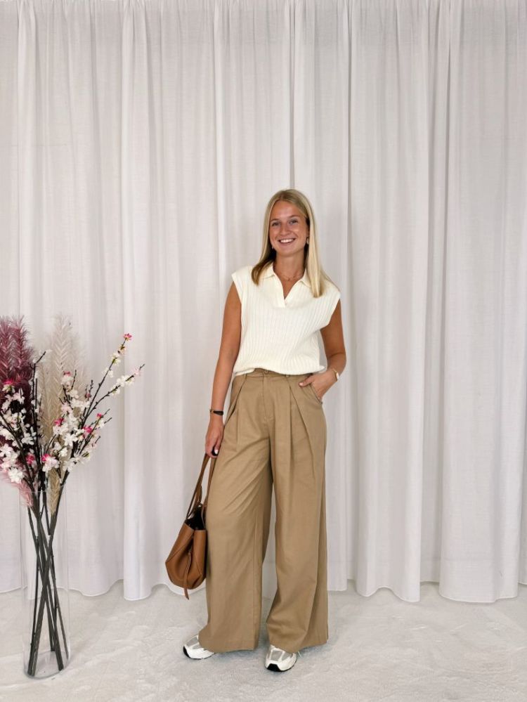 Celestine Pantalon Camel