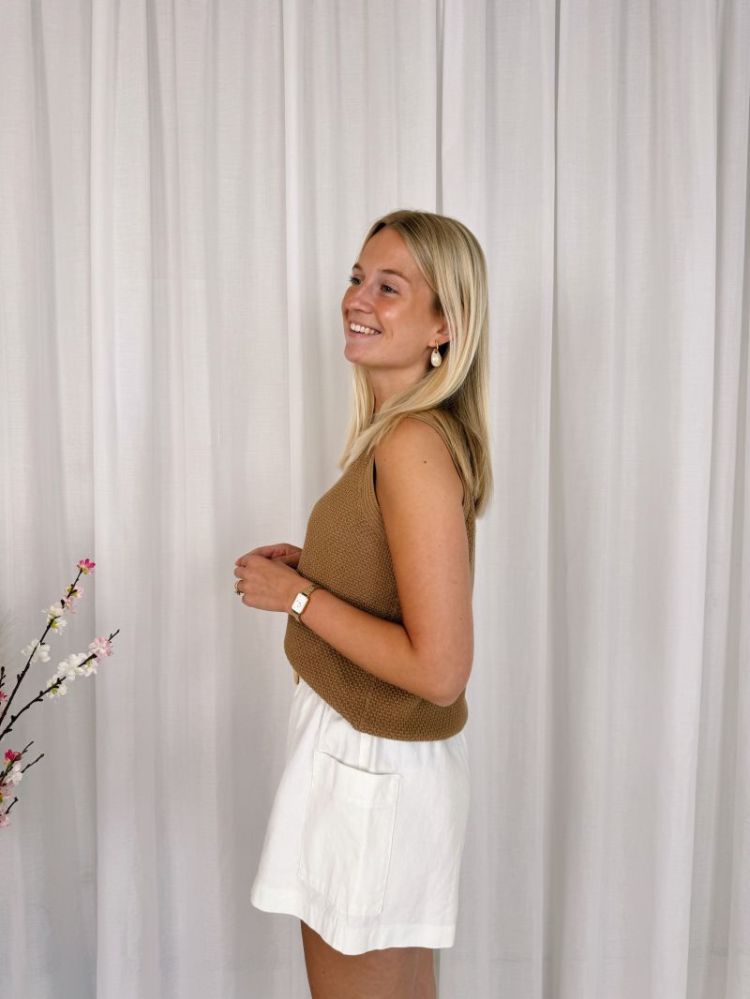 Hannah Top Camel