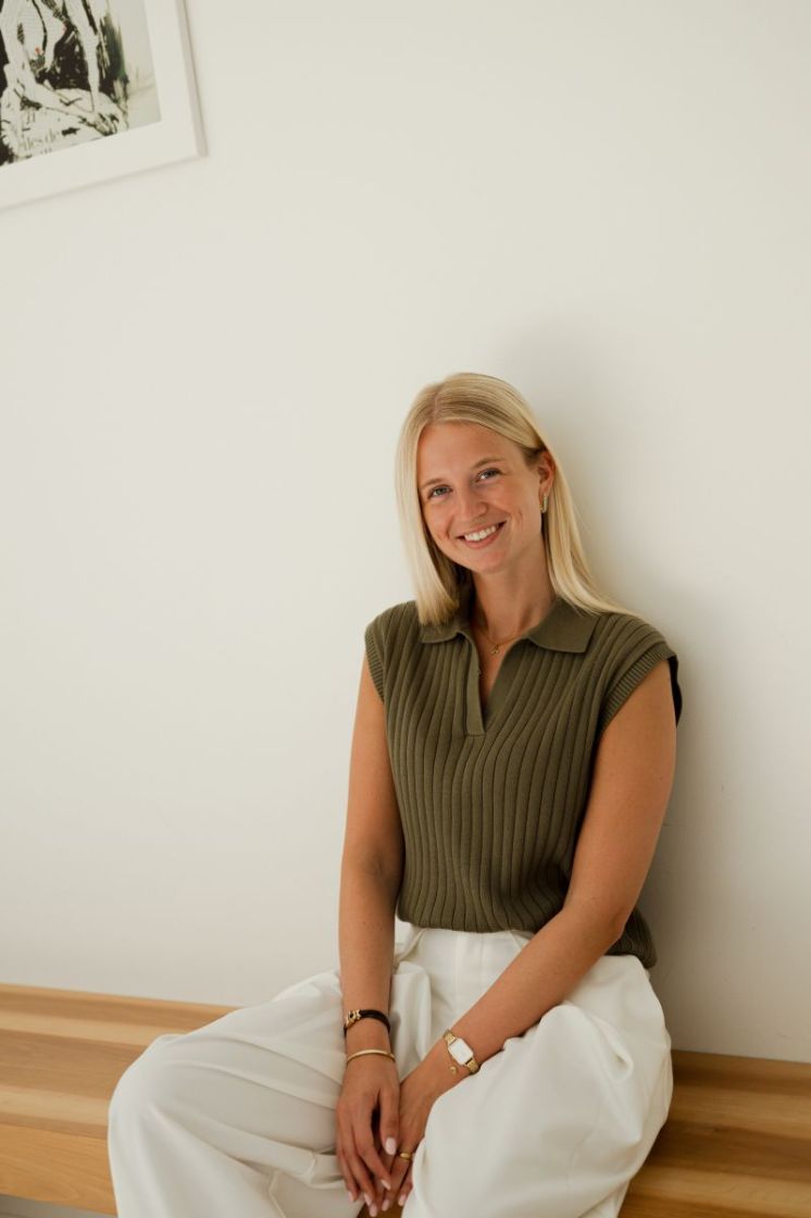 Lia Polo Top Khaki