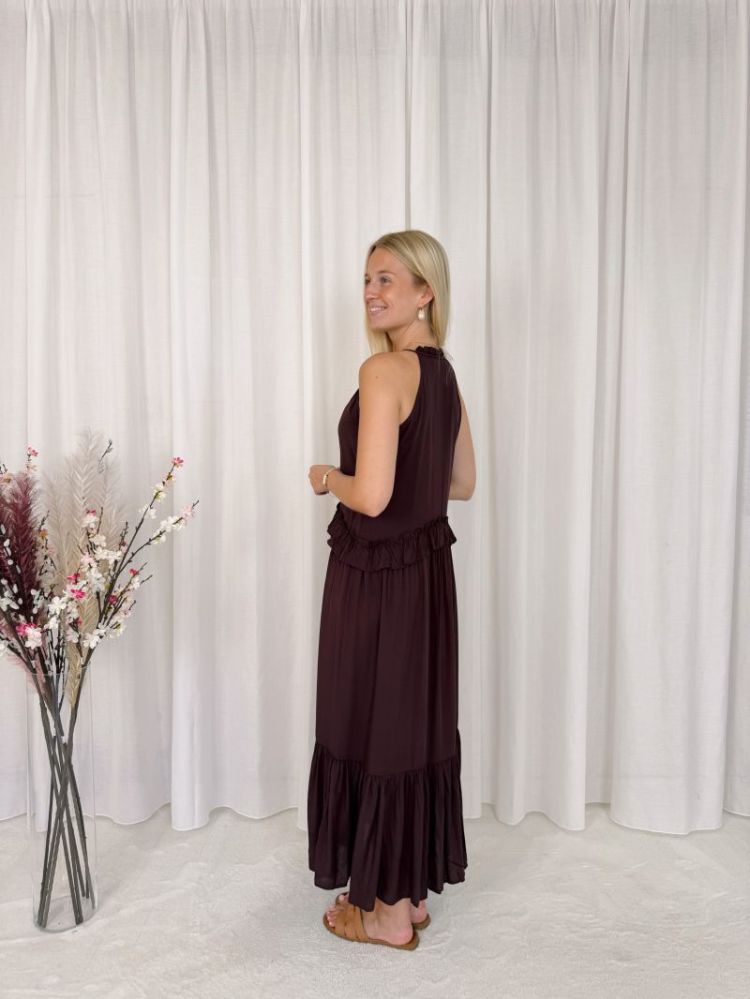 Emily Summer Dress Brown