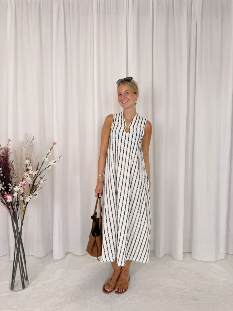 Lily A-Line Dress Ivory