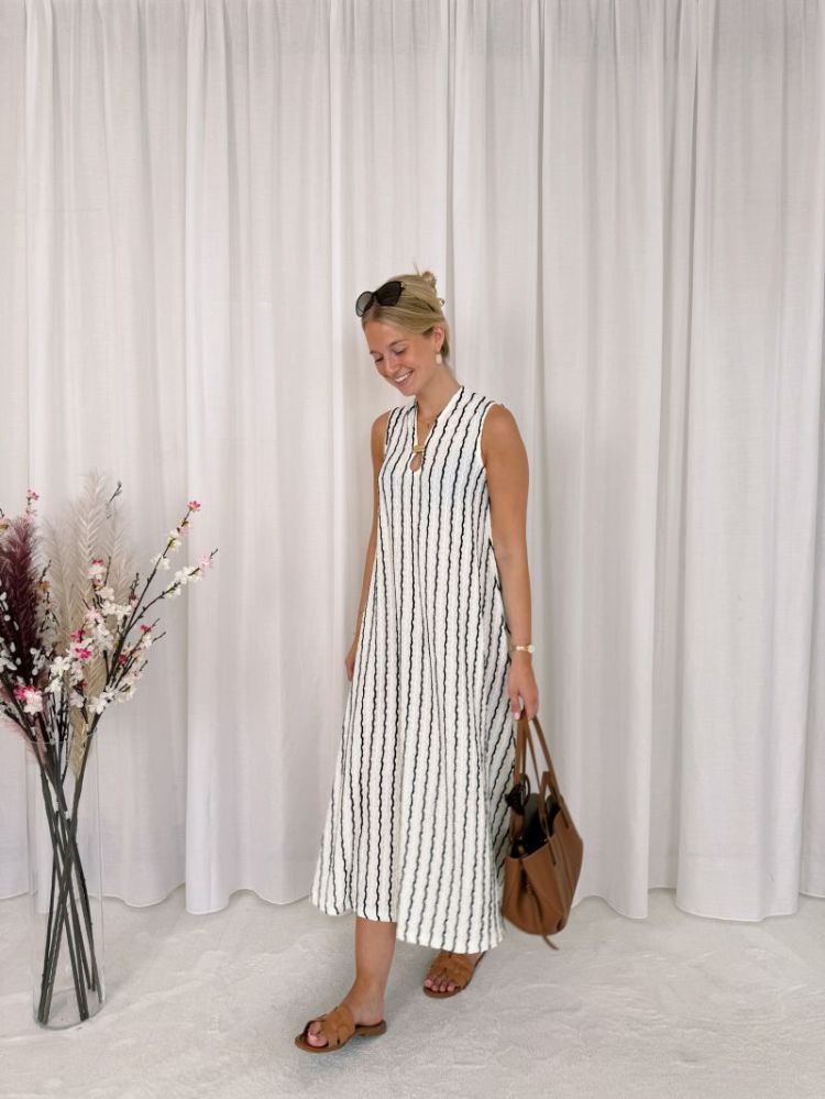 Lily A-Line Dress Ivory