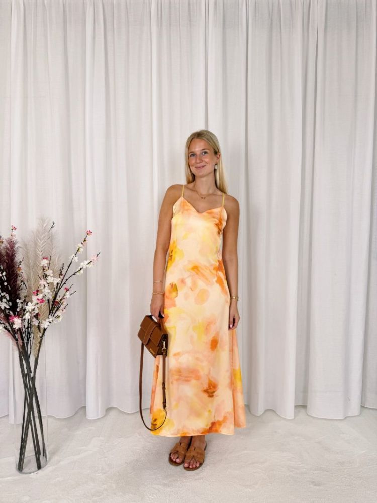 Elle Floral Dress Yellow