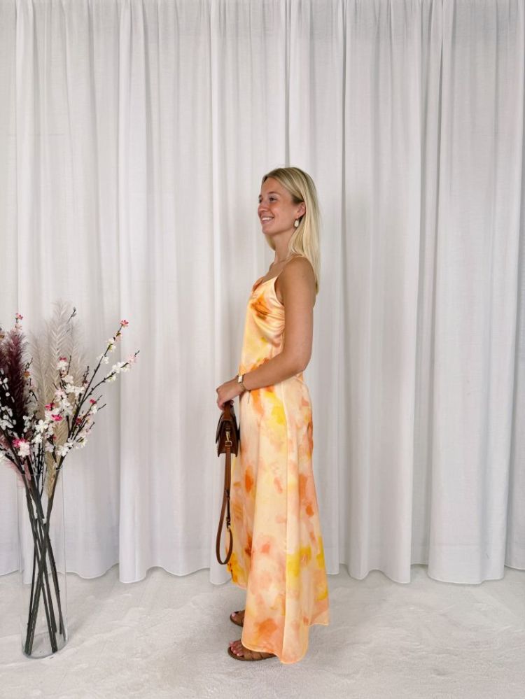 Elle Floral Dress Yellow