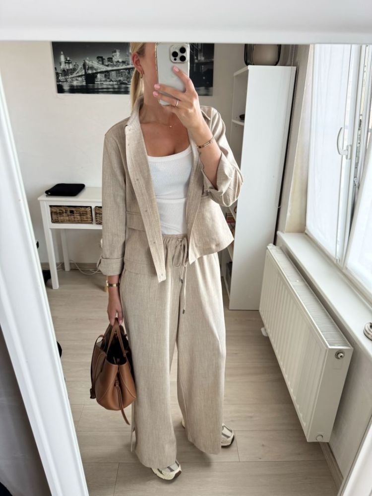 Omila Shirt Jacket Feather Gray