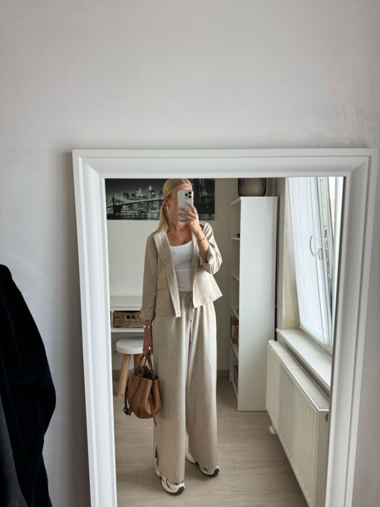 Omila Shirt Jacket Feather Gray
