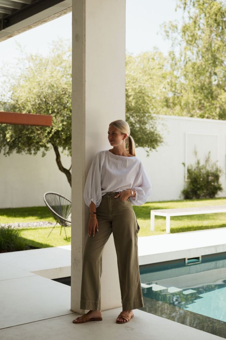 Mimi Cargo Pants Aloe