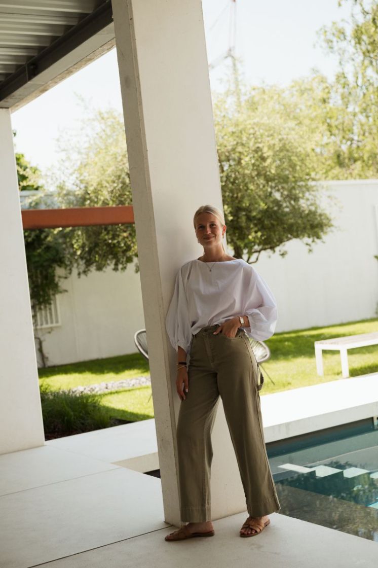 Mimi Cargo Pants Aloe