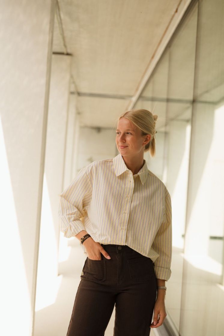 Aster Shirt Sunlight Chalk
