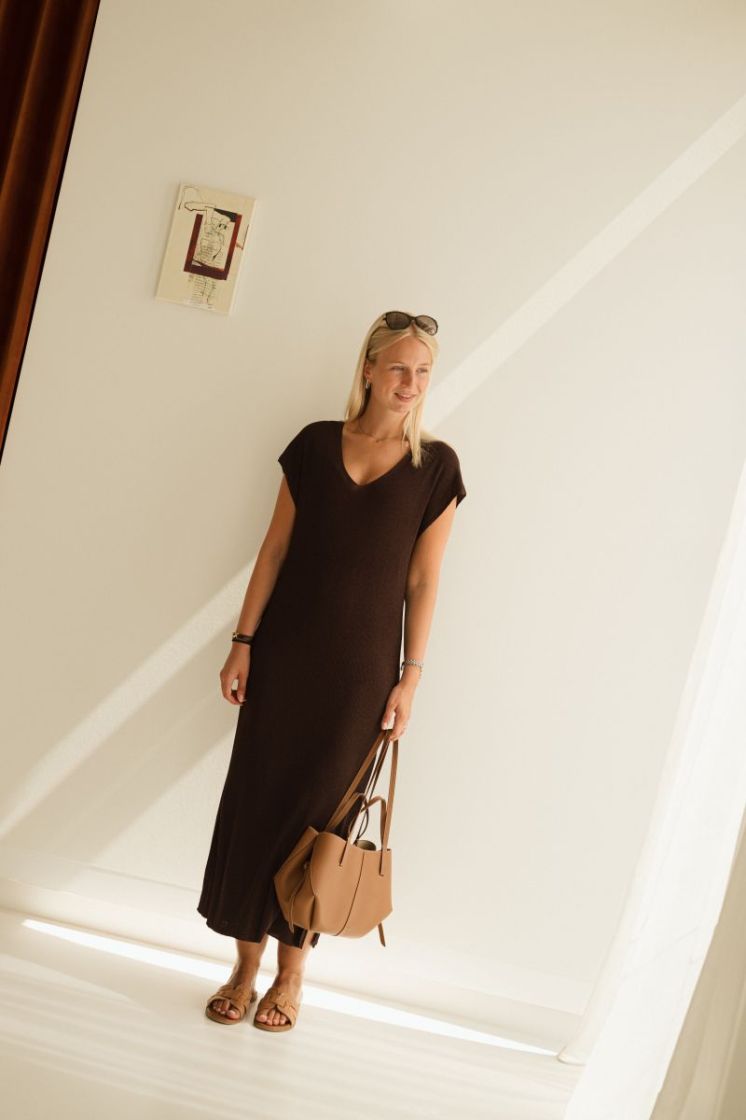 Sienna Dress Brown