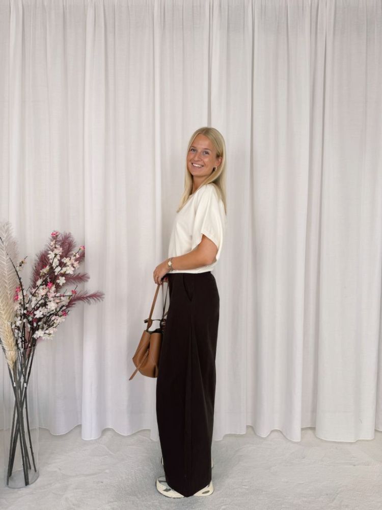 Leonie Knit Ecru