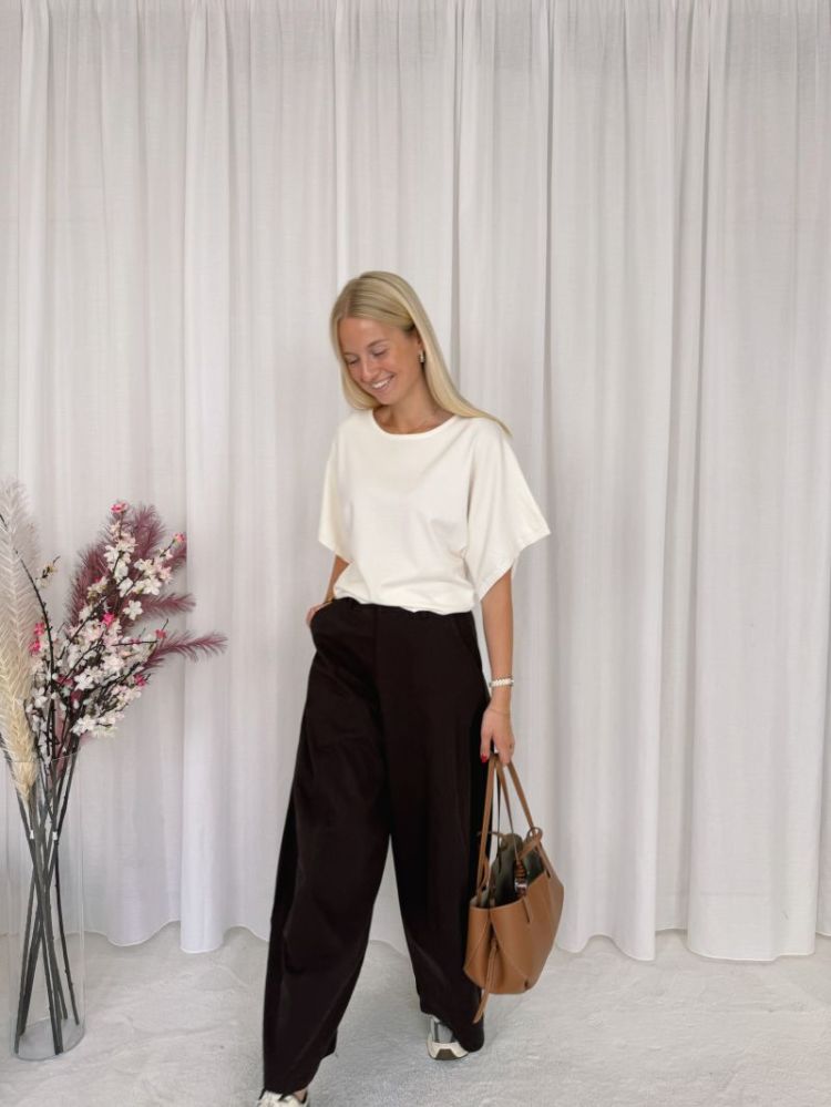Leonie Knit Ecru
