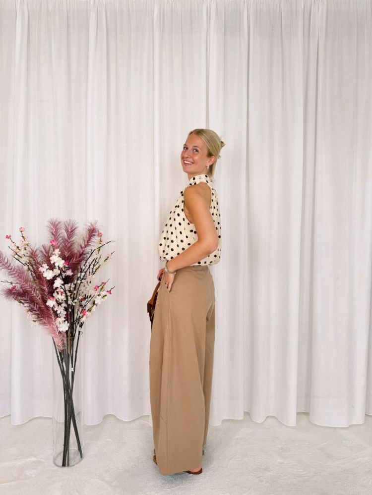 Rowan Balloon Trouser Taupe
