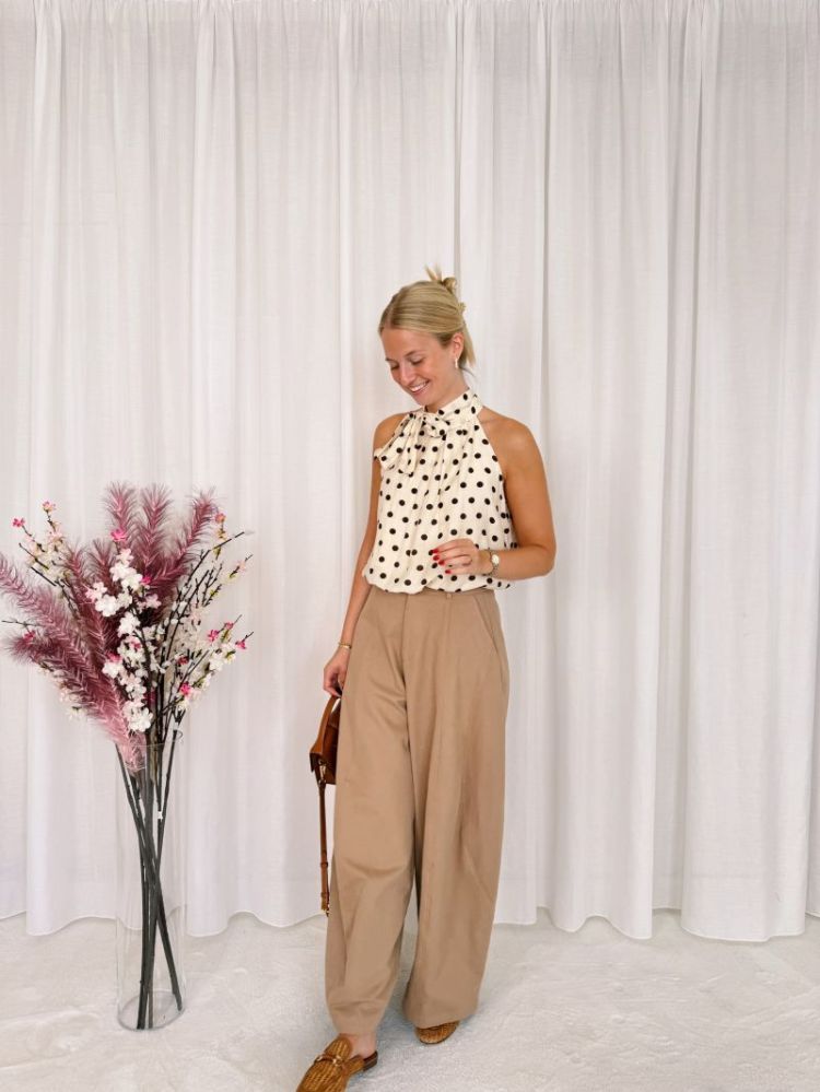 Rowan Balloon Trouser Taupe