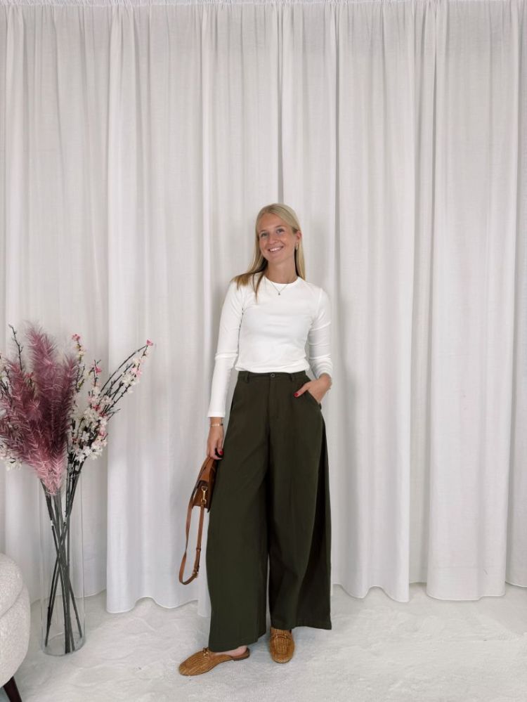 Rowan Balloon Trouser Khaki