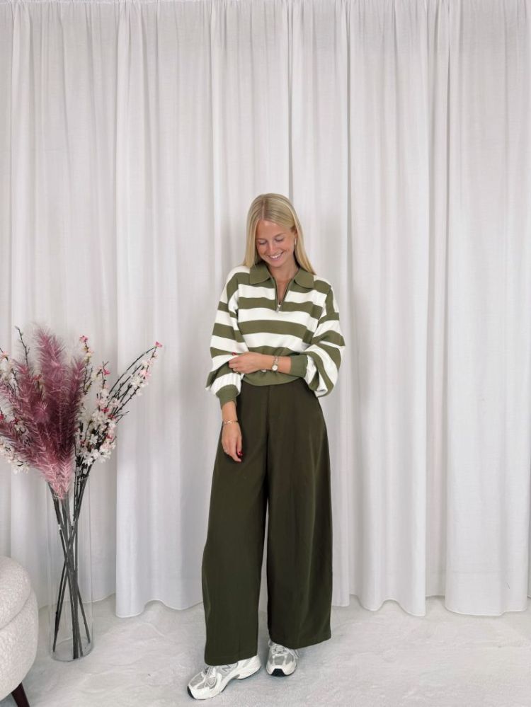 Rowan Balloon Trouser Khaki