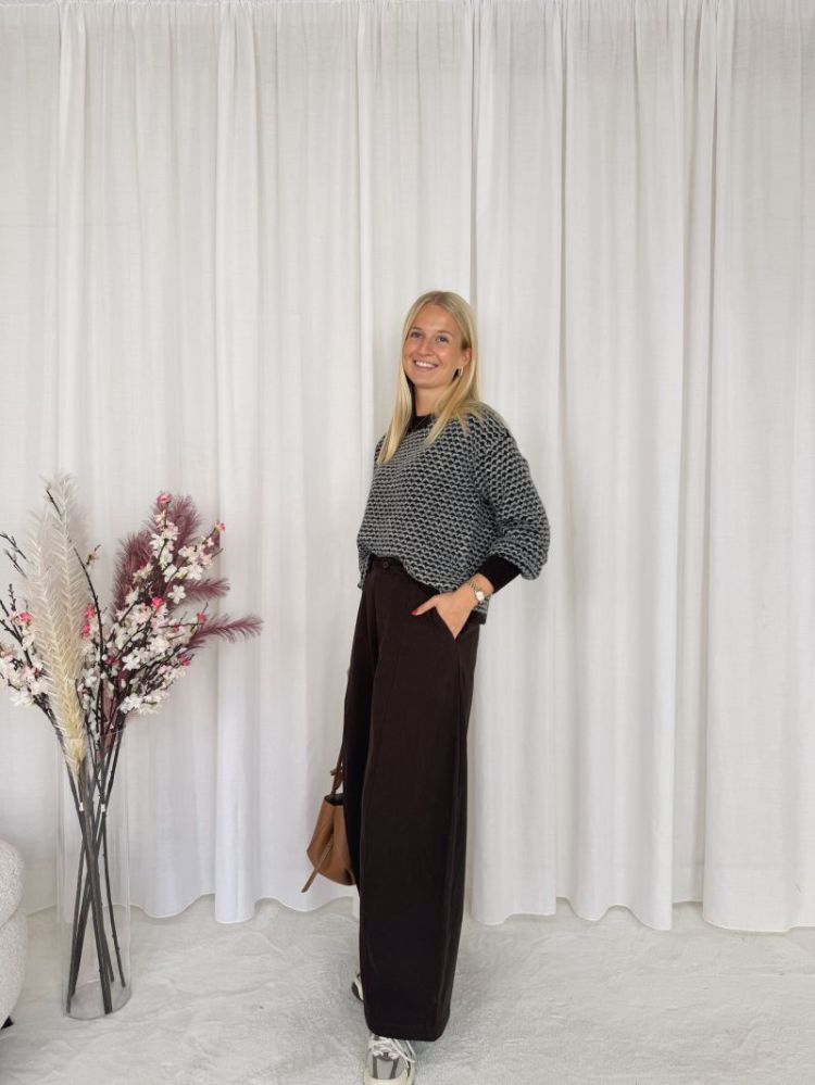 Rowan Balloon Trouser Brown