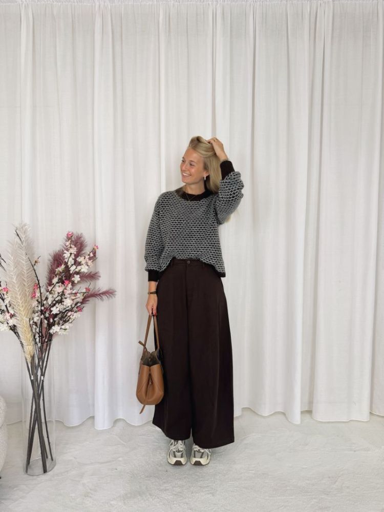 Rowan Balloon Trouser Brown