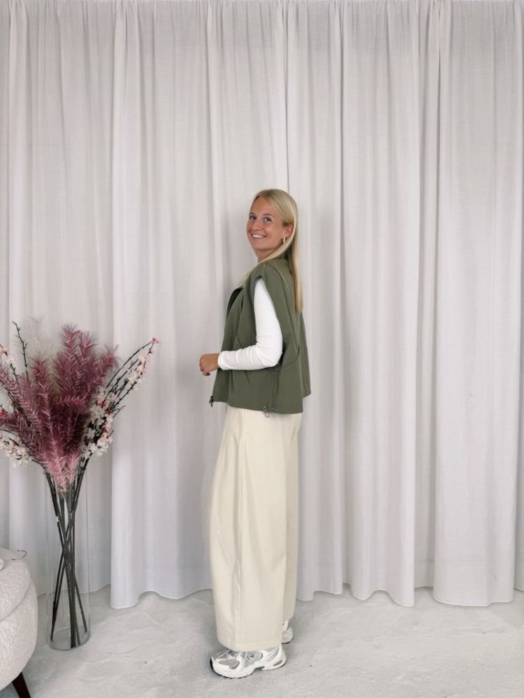 Rowan Balloon Trouser Beige
