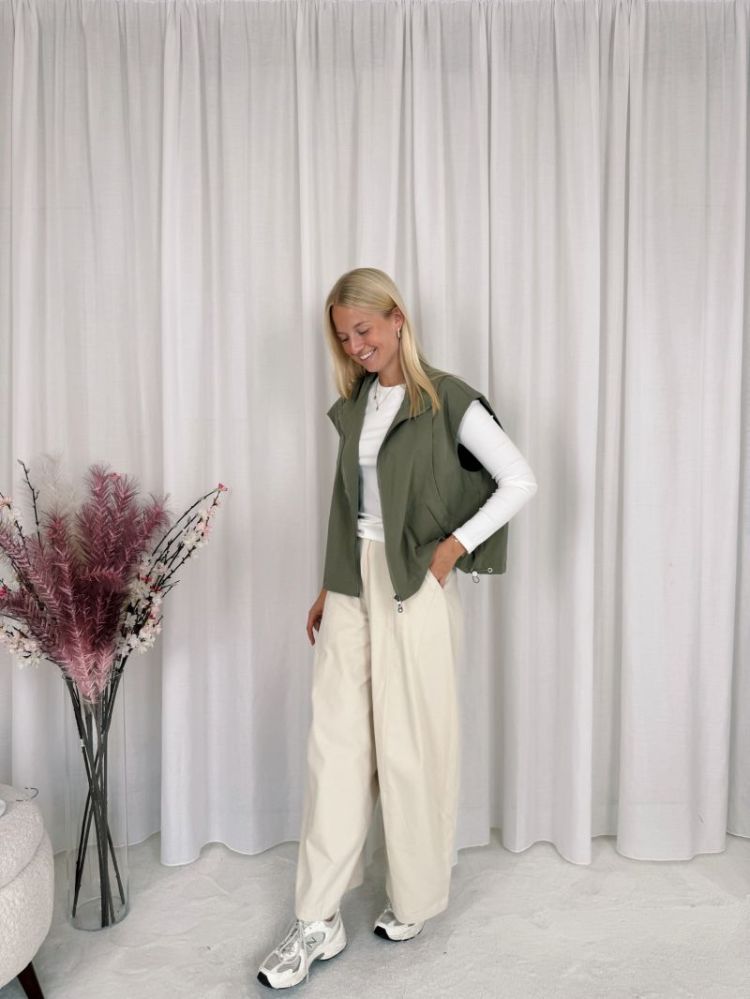 Rowan Balloon Trouser Beige