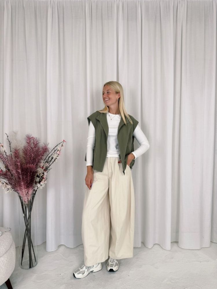 Rowan Balloon Trouser Beige
