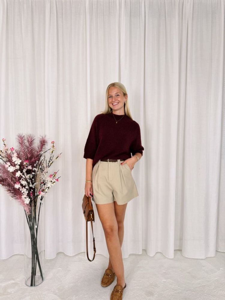 Celina Knit Bordeaux