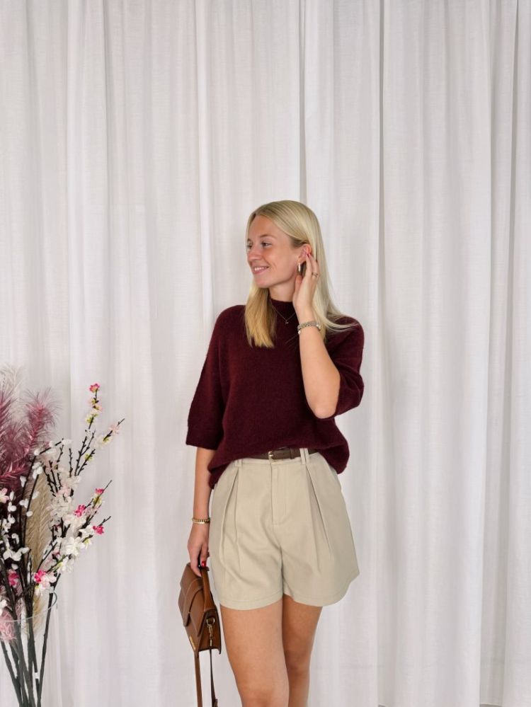 Celina Knit Bordeaux