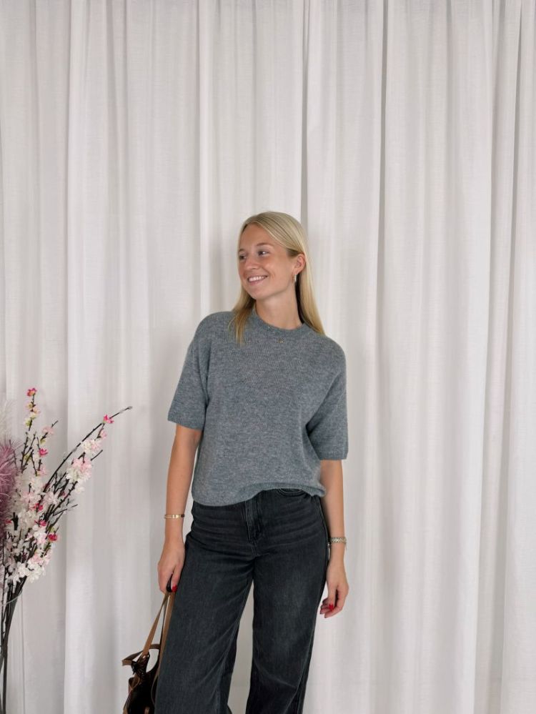 Cashie Pullover Grey Melange