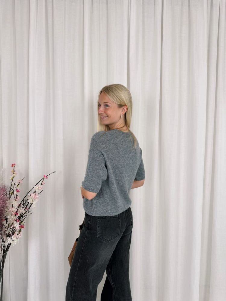 Cashie Pullover Grey Melange