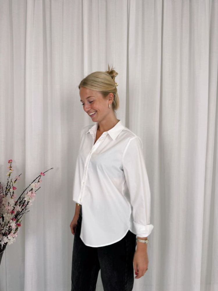 Georgia Shirt Optical White