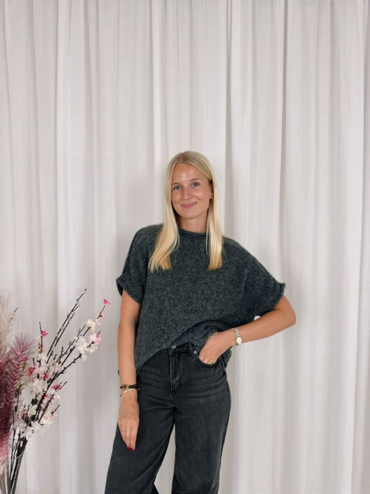 Jolien Sleeveless Knit Grey