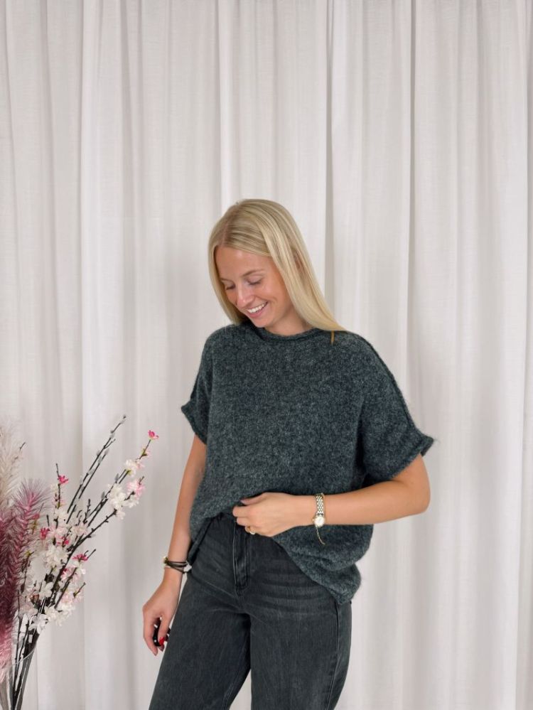 Jolien Sleeveless Knit Grey