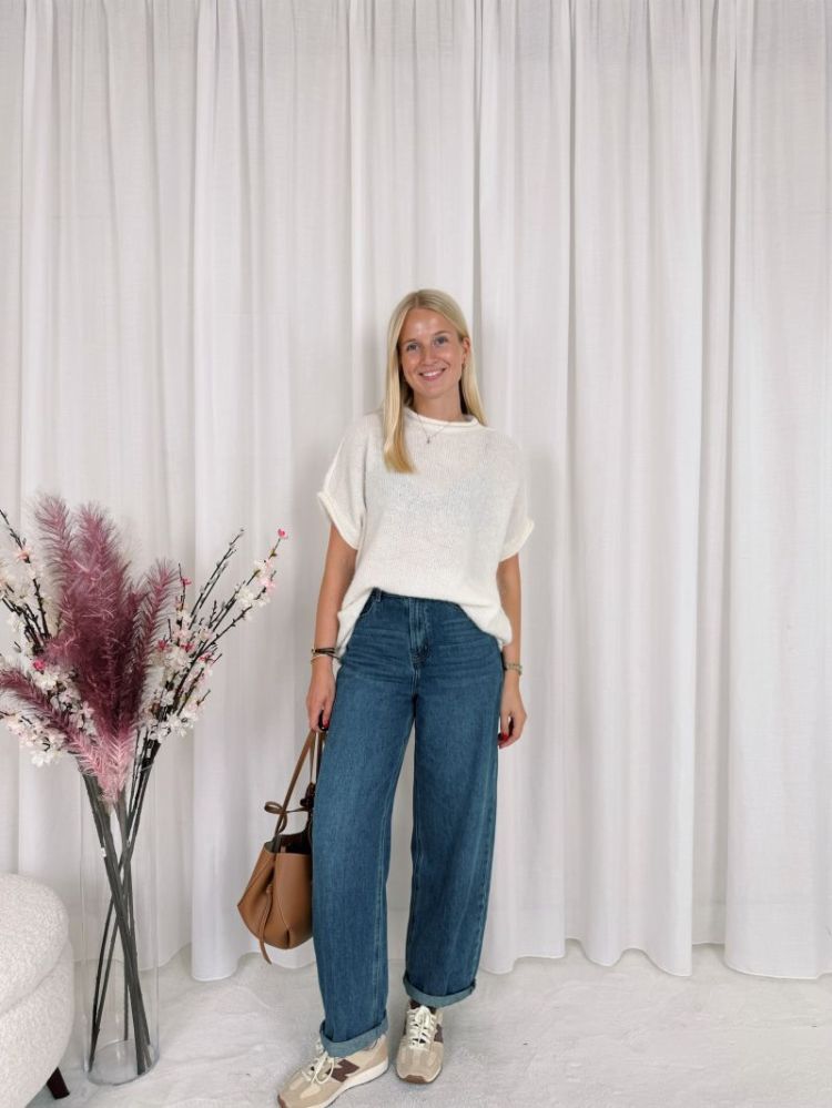 Jolien Sleeveless Knit White