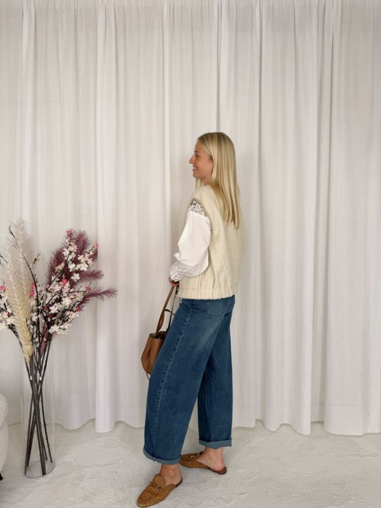 Sien Balloon Jeans Denim