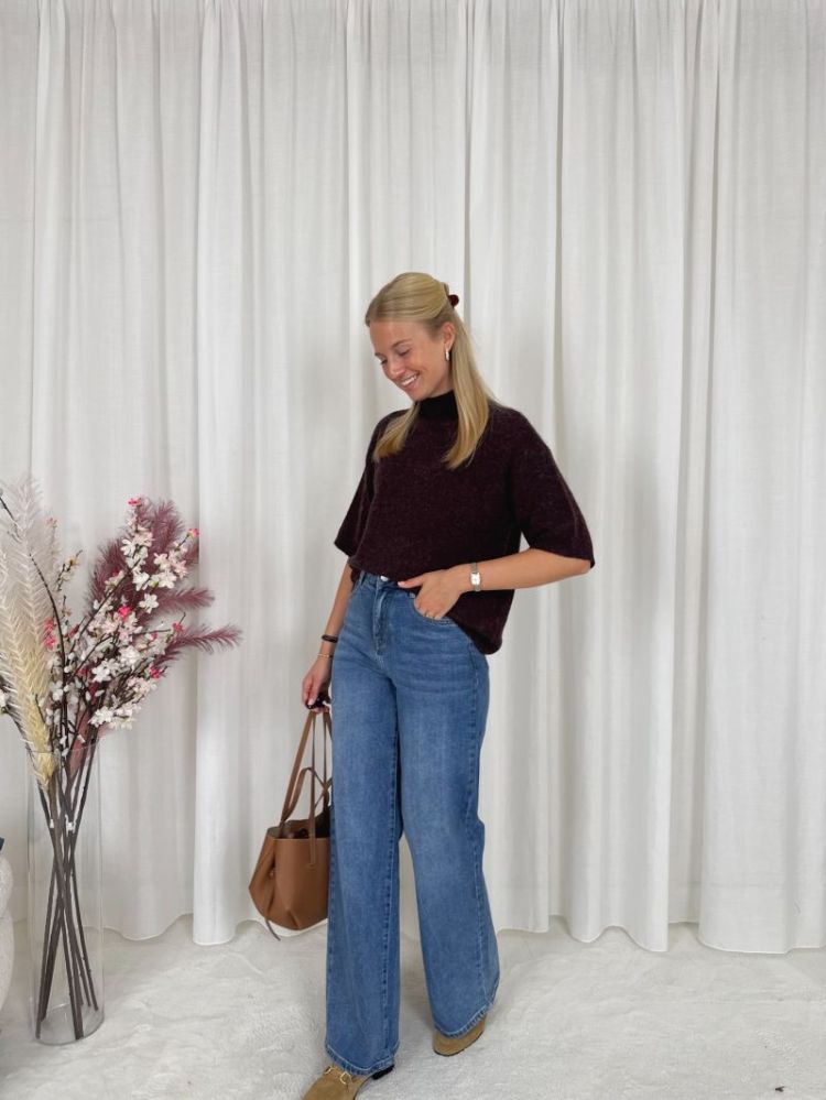 Linde Wide Leg Jeans Denim