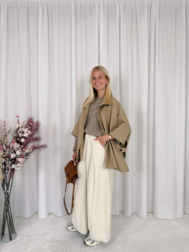 Hanna Oversized Trenchcoat Camel