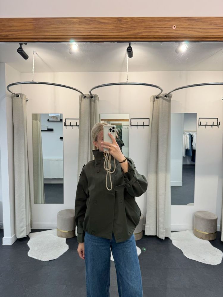 Nora Jacket Dark Khaki